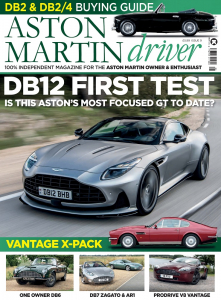 Aston Martin Driver #9 DB12 First Test