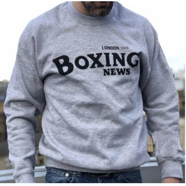 Boxing News Grey Sweatshirt