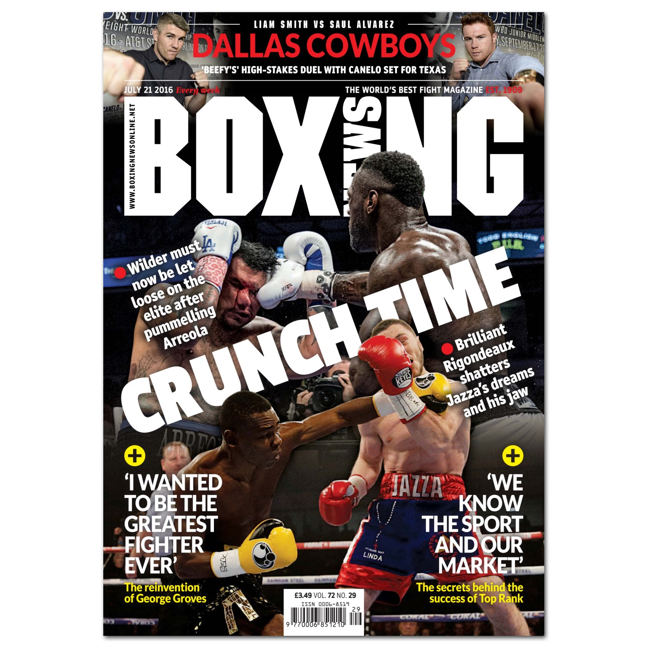 Boxing News 21/07/16
