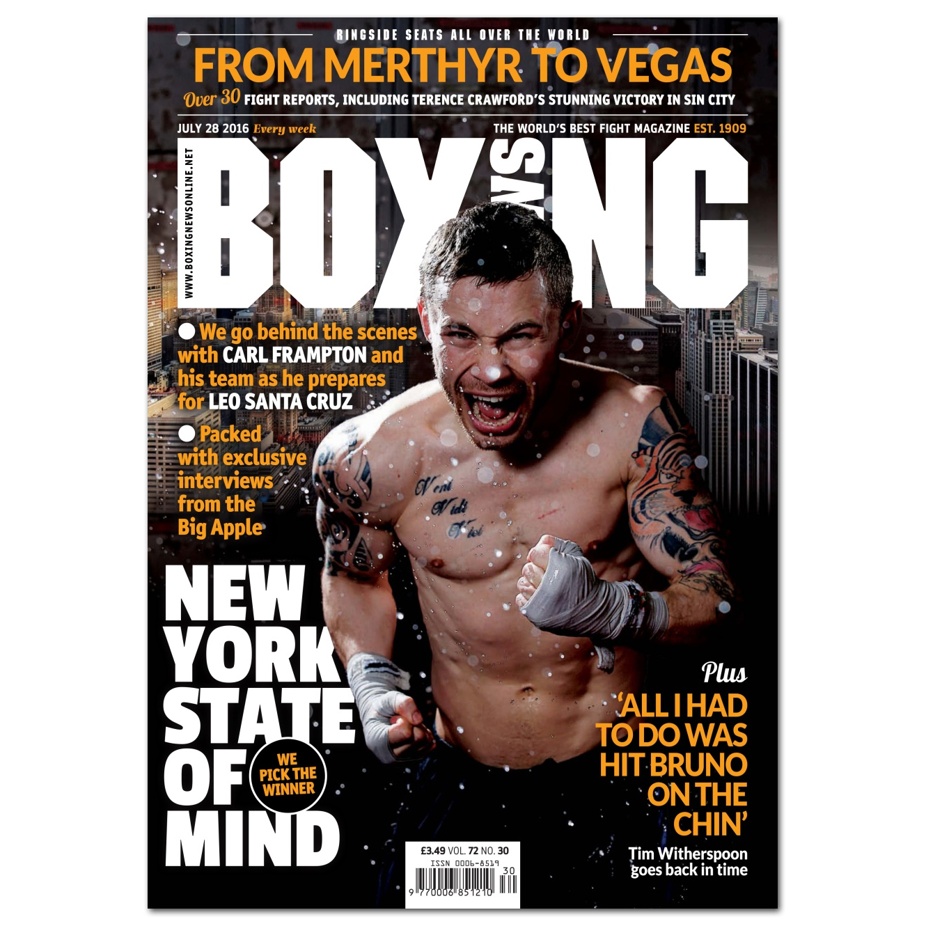Boxing News 28/07/16