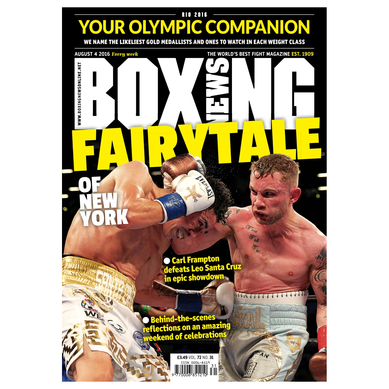 Boxing News 04/08/16