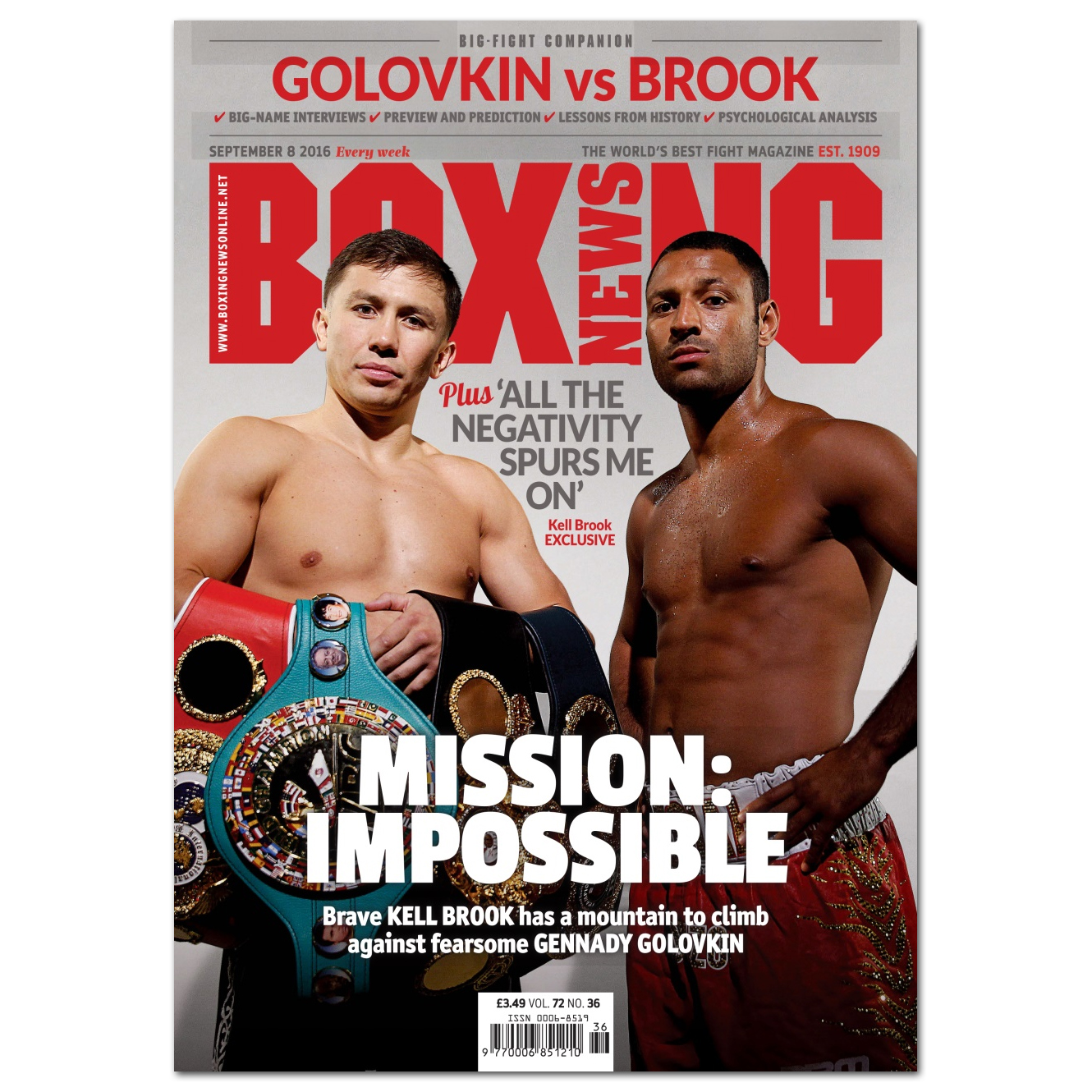 Boxing News 08/09/16