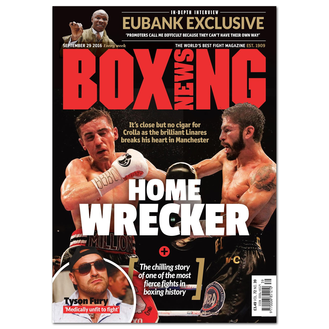 Boxing News 29/09/16