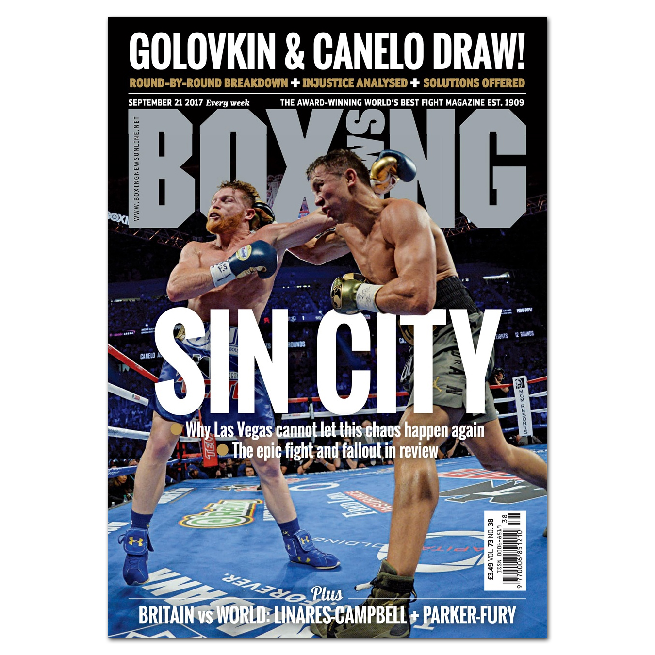 Boxing News Issue 966: 21/09/2017