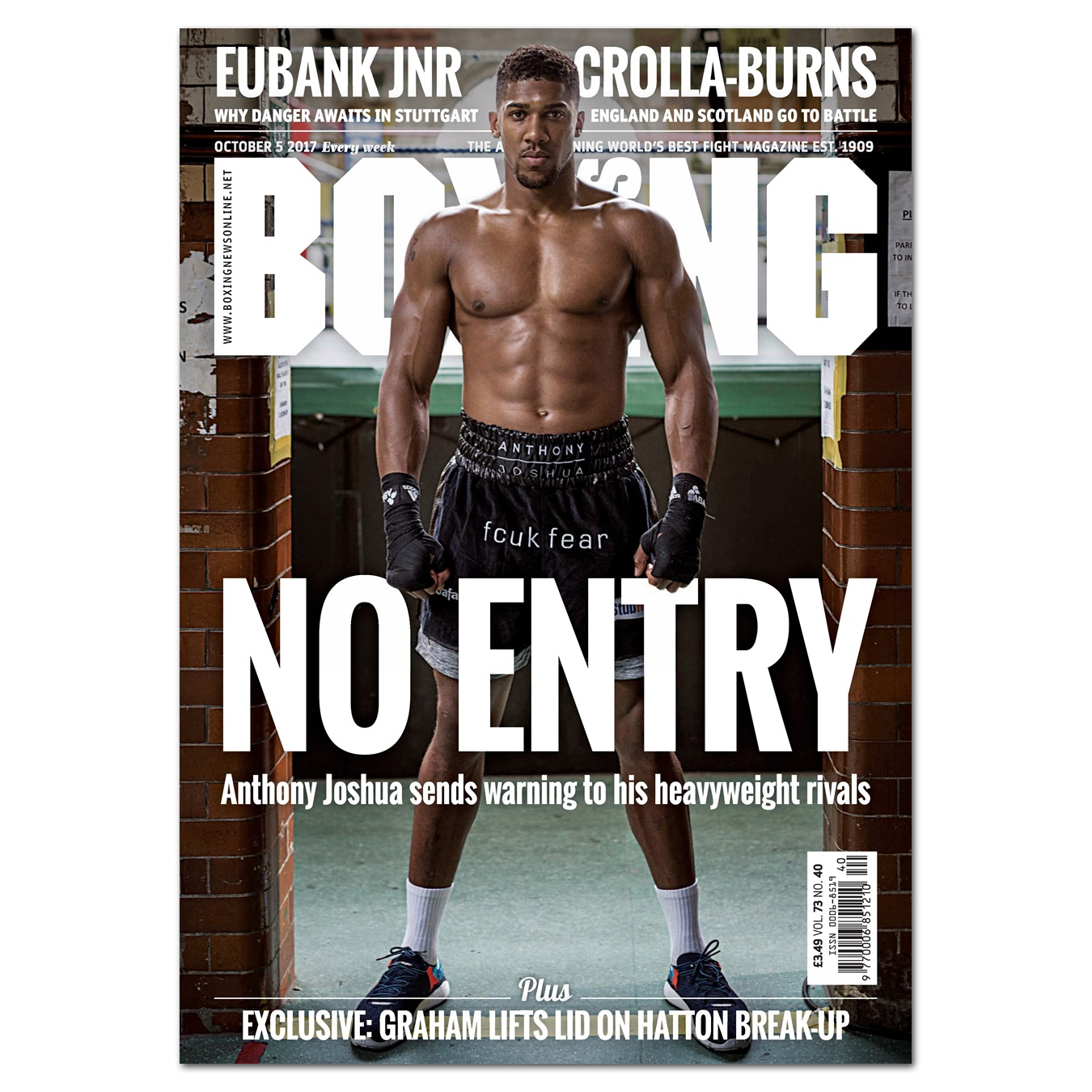 Boxing News Issue 968: 05/10/2017