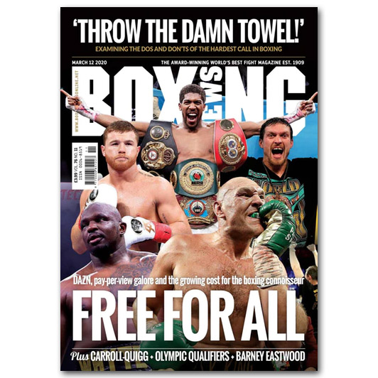Boxing News March 12 2020