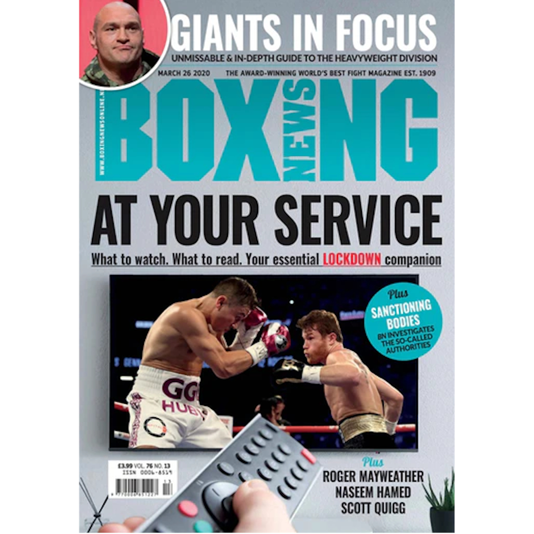 Boxing News March 26 2020