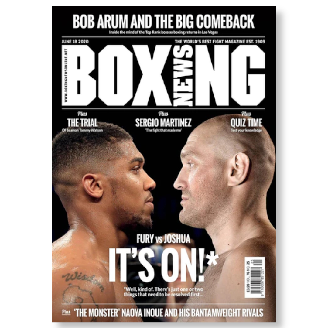 Boxing News June 18 2020