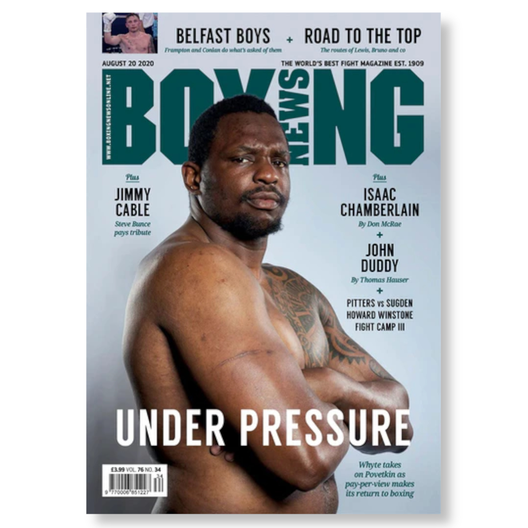 Boxing News August 20 2020