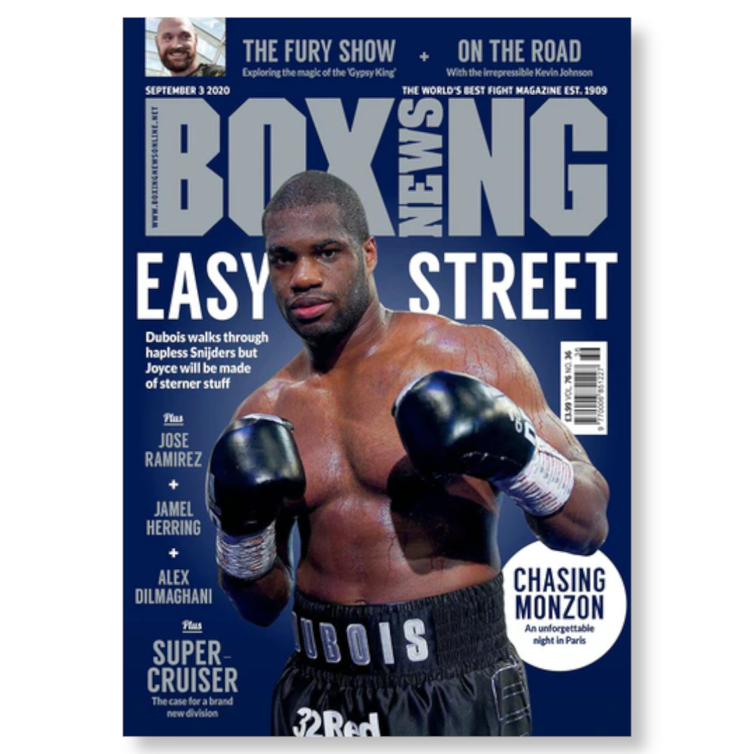 Boxing News September 3 2020