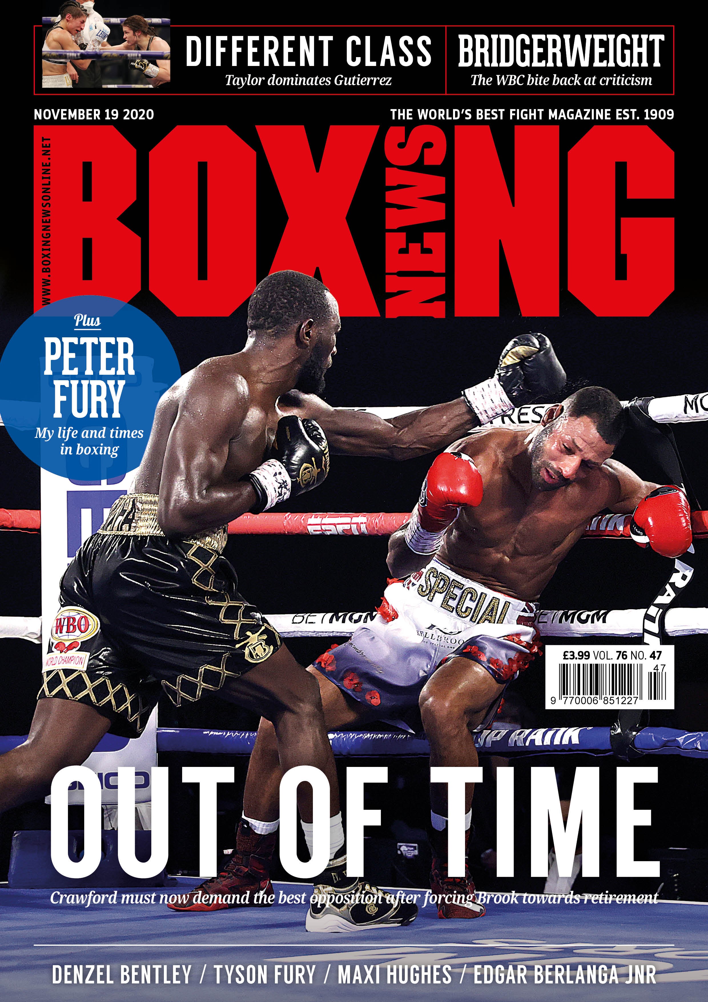 Boxing News November 19 2020
