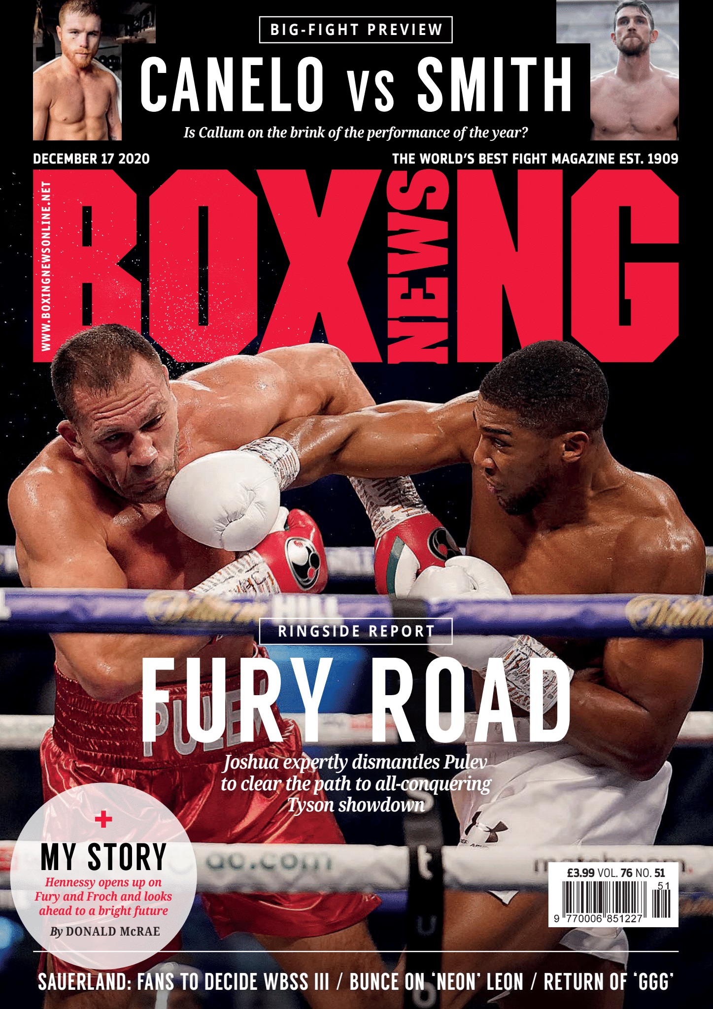 Boxing News December 17 2020
