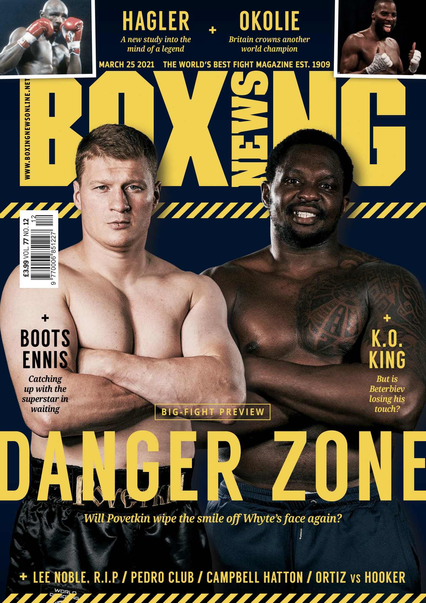 Boxing News March 25 2021