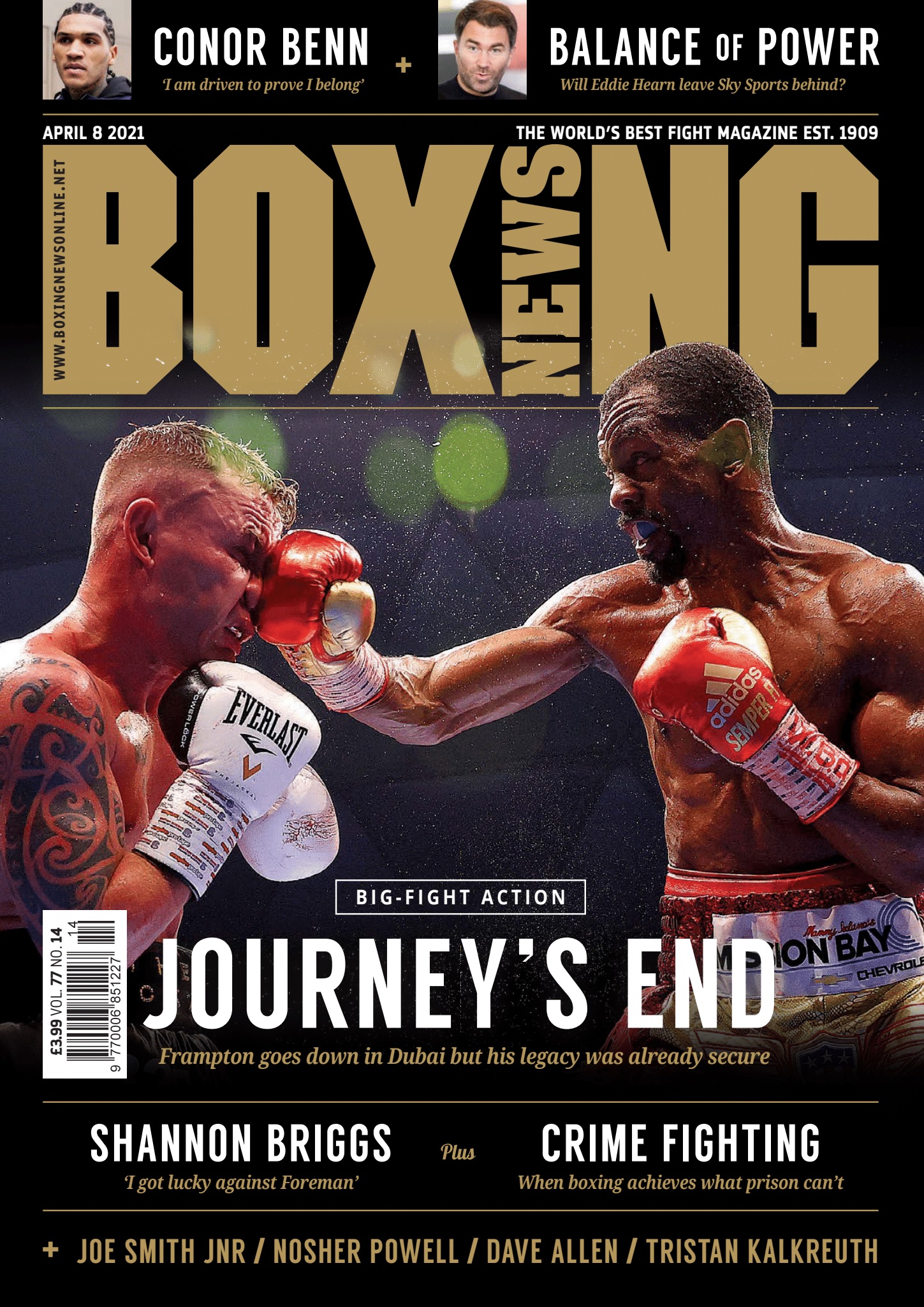 Boxing News April 8 2021
