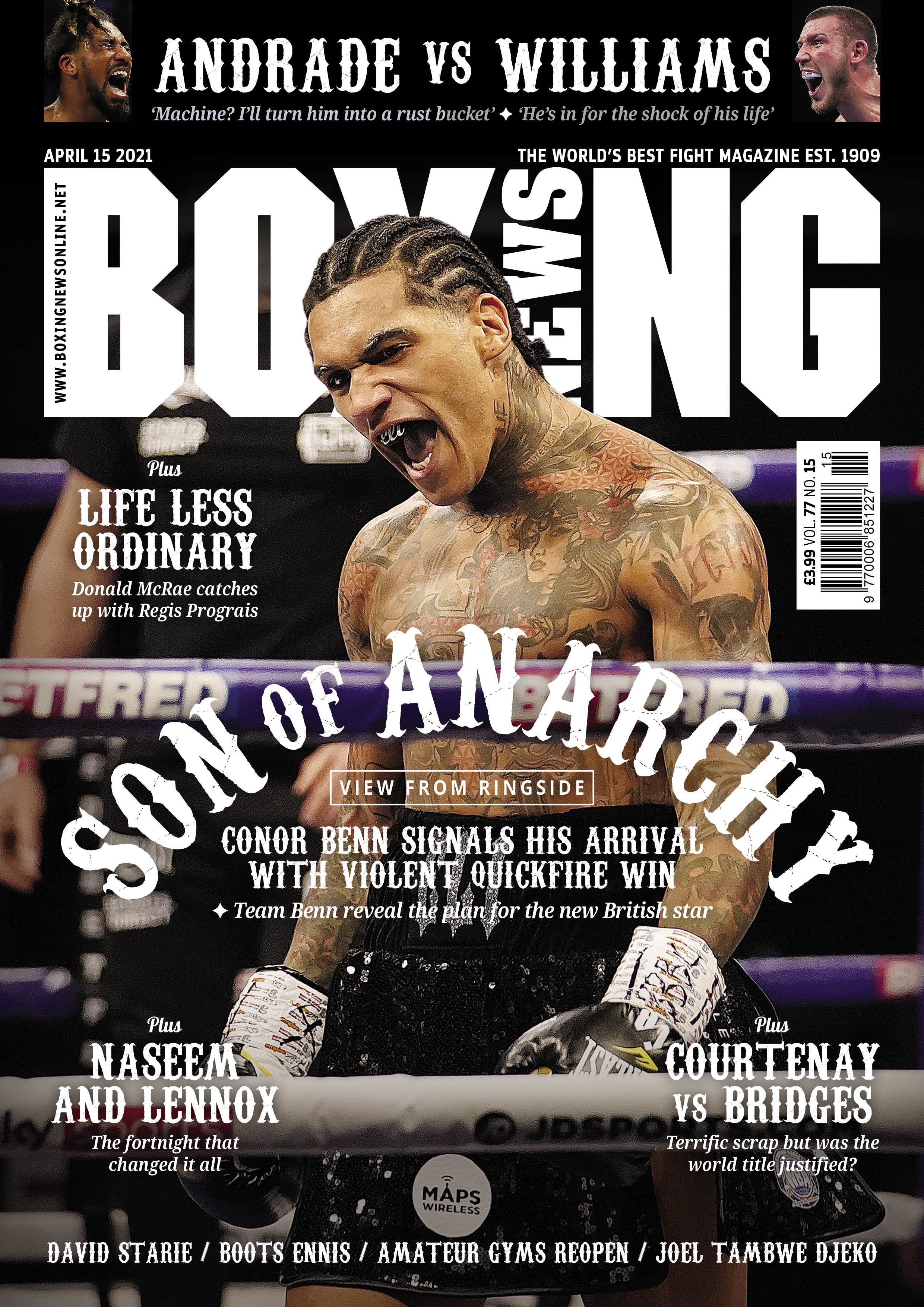 Boxing News April 15 2021