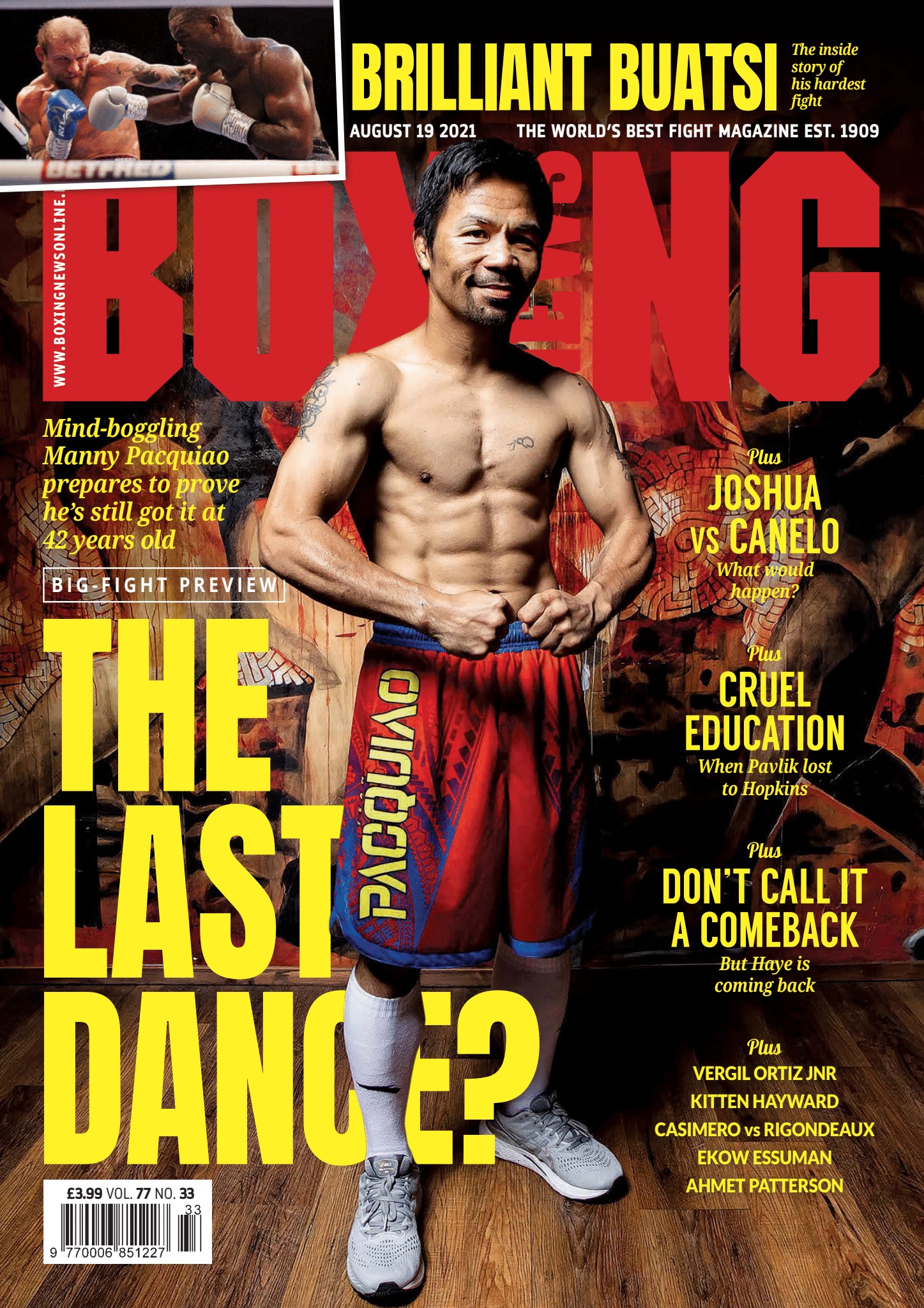 Boxing News August 19 2021