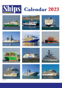 Ships Monthly Calendar 2023