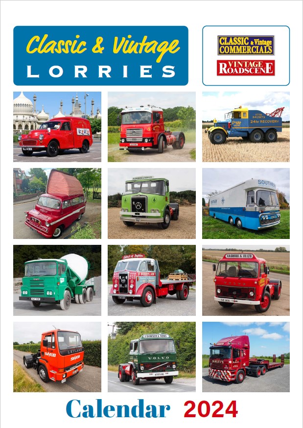 Classic & Vintage Lorries Calendar 2024