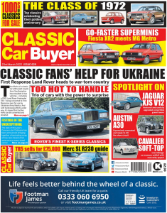 Classic Car Buyer #629 23rd March 2022