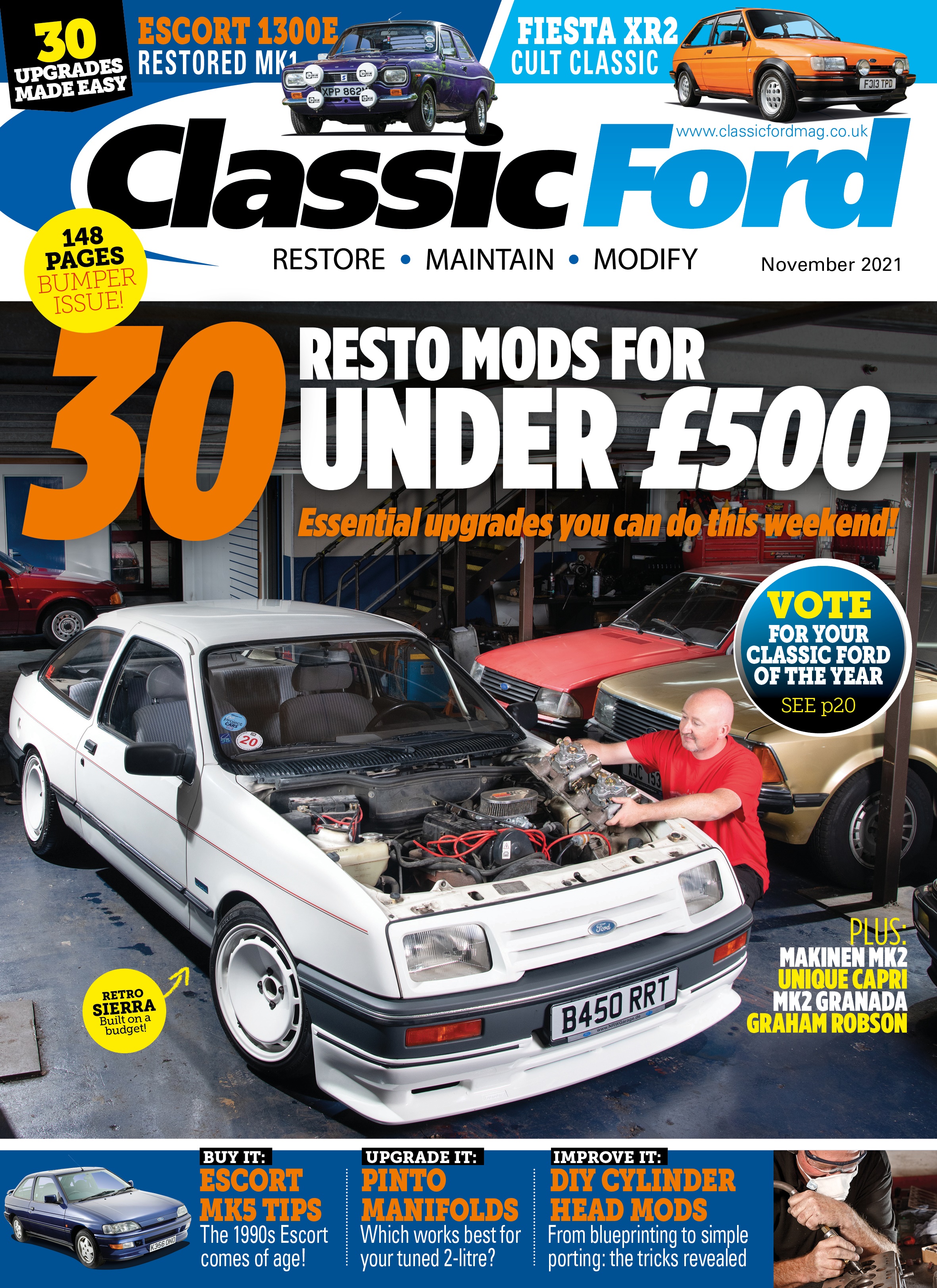 Classic Ford November 2021 Bumper Issue