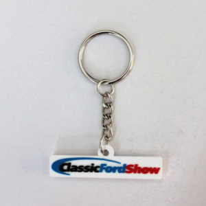 Classic Ford Show Rubber Keyring