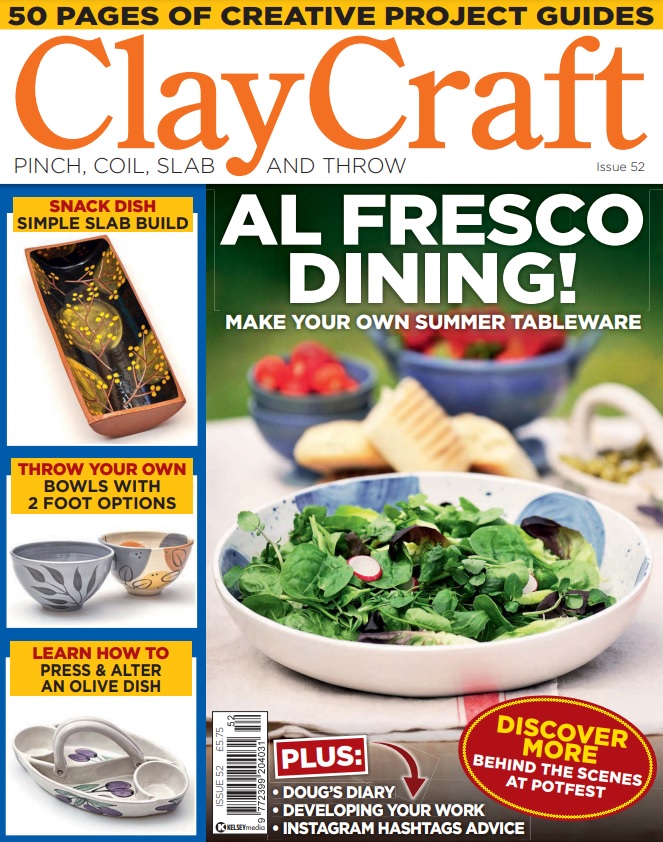 ClayCraft Issue 52 Summer Tableware