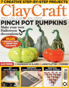 ClayCraft Issue 55 Pinch Pot Pumpkins