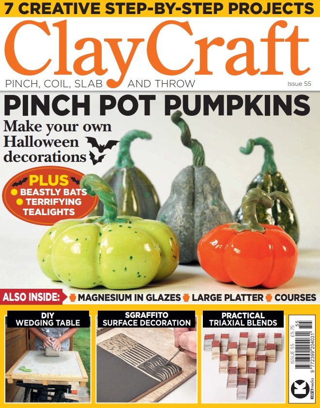 ClayCraft 55 Pinch Pot Pumpkins