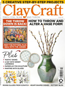 ClayCraft Issue 59 Throw and Alter a Vase Form