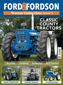 Ford and Fordson Tractor Collection #5 Classic County Tractors