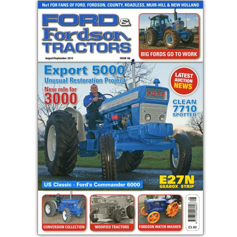 Ford and Fordson Tractors August/September 2015 #68