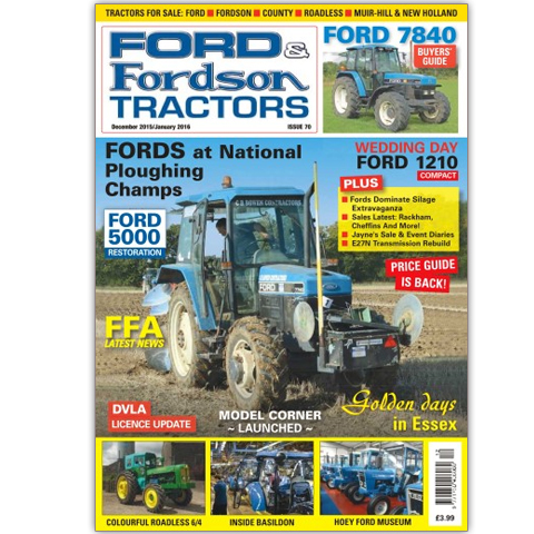 Ford and Fordson Tractors December/January 2016 #70