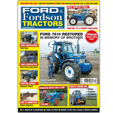 Ford and Fordson Tractors October/November 2017 #81