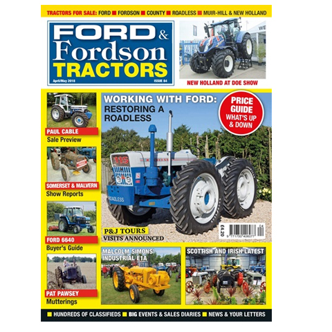 Ford and Fordson Tractors April/May 2018 #84