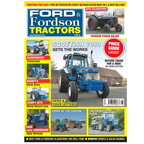 Ford and Fordson Tractors August/September 2018 #86