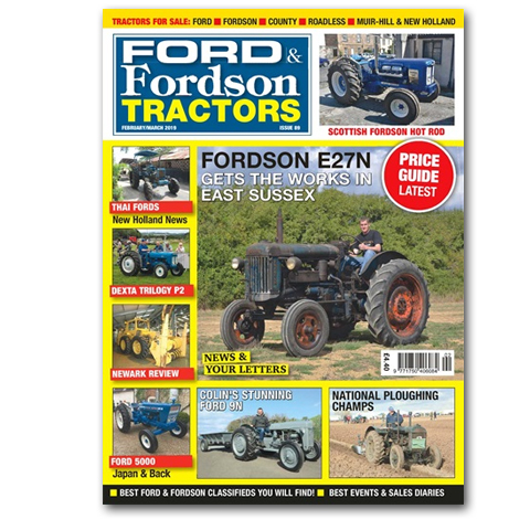 Ford and Fordson Tractors February/March 2019 #89