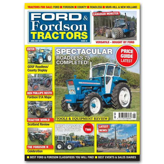 Ford and Fordson Tractors June/July 2019 #91