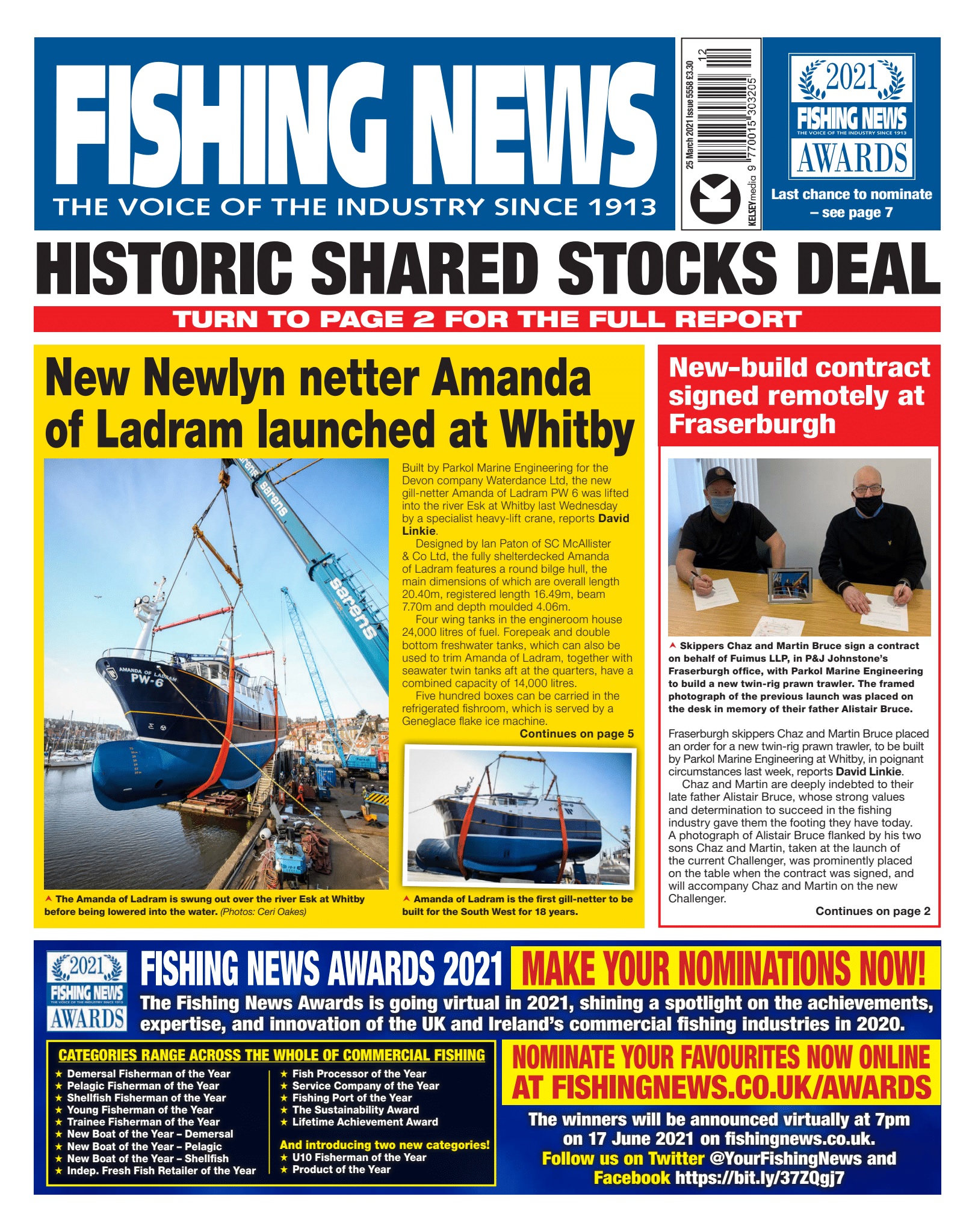 Fishing News Weekly 25 March 2021