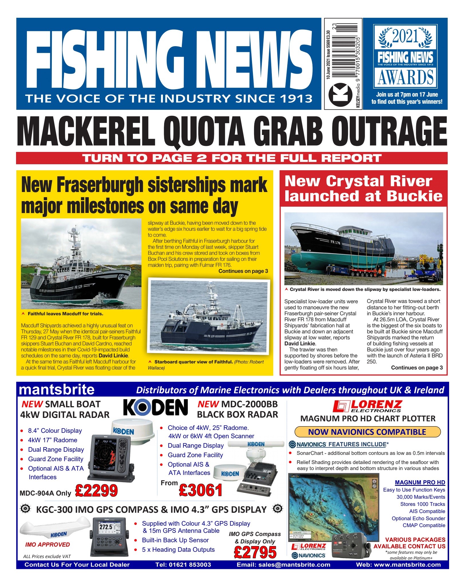 Fishing News Weekly 10 June 2021