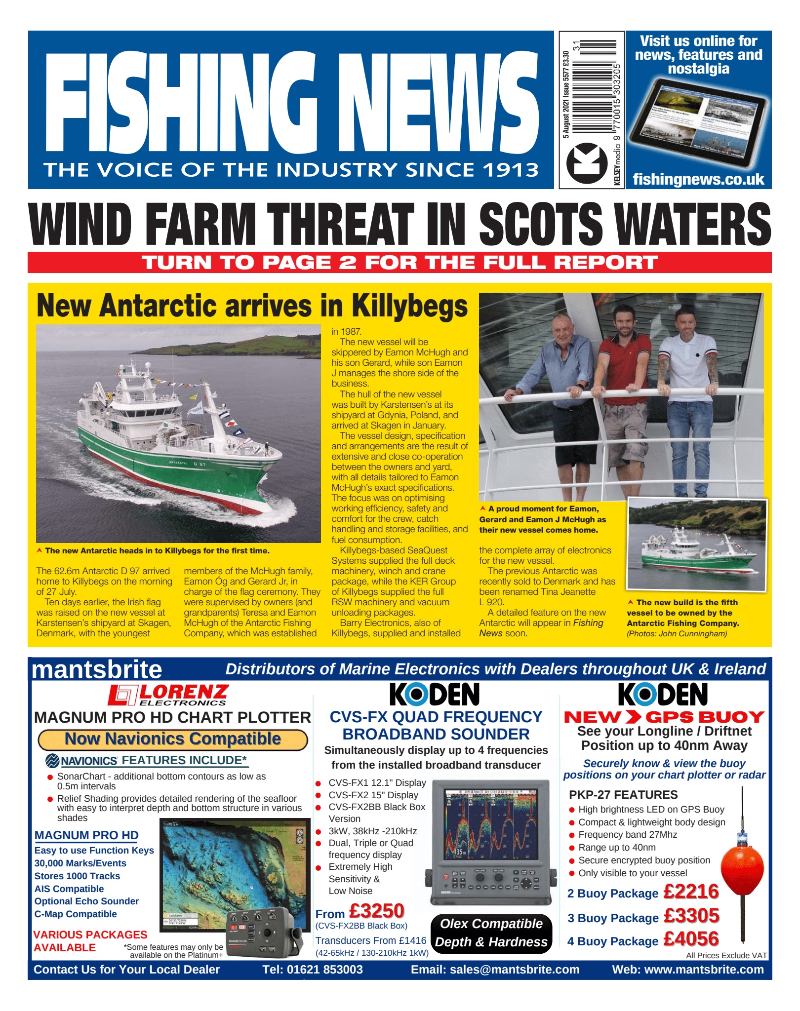 Fishing News Weekly 5 August 2021