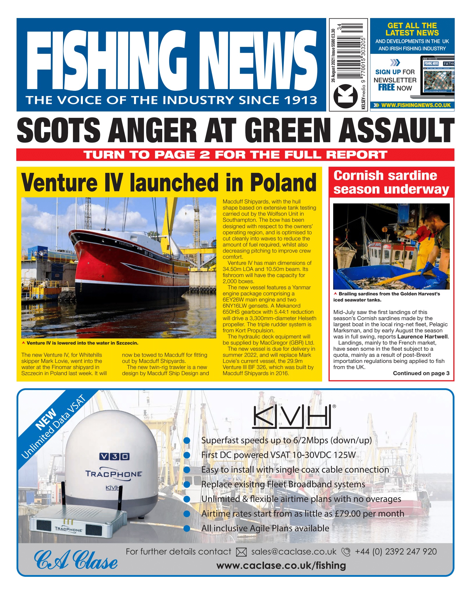 Fishing News Weekly 26 August 2021