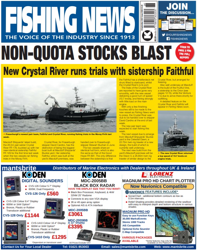 Fishing News Weekly 9 September 2021