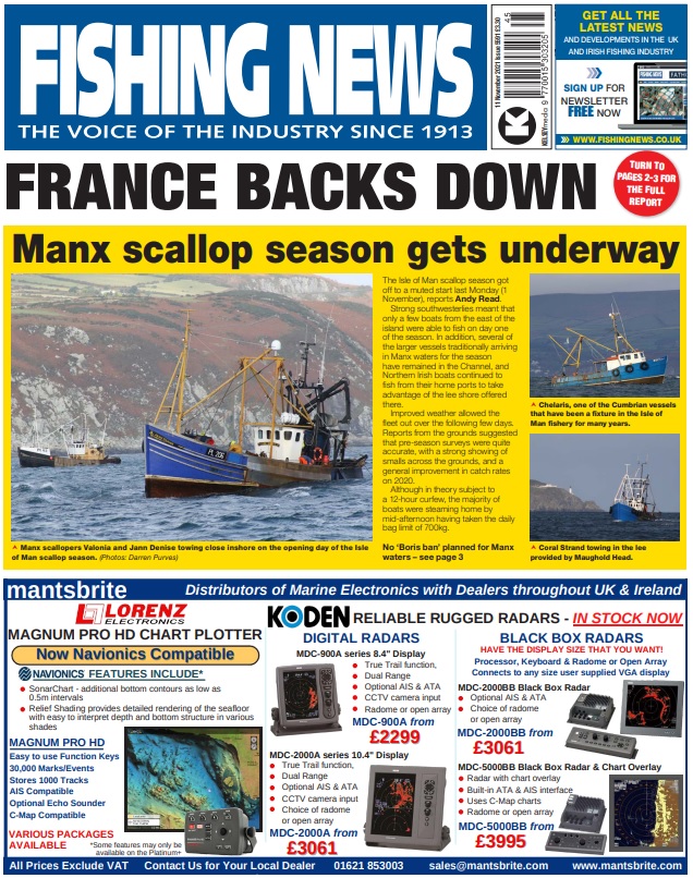 Fishing News Weekly 11 November 2021