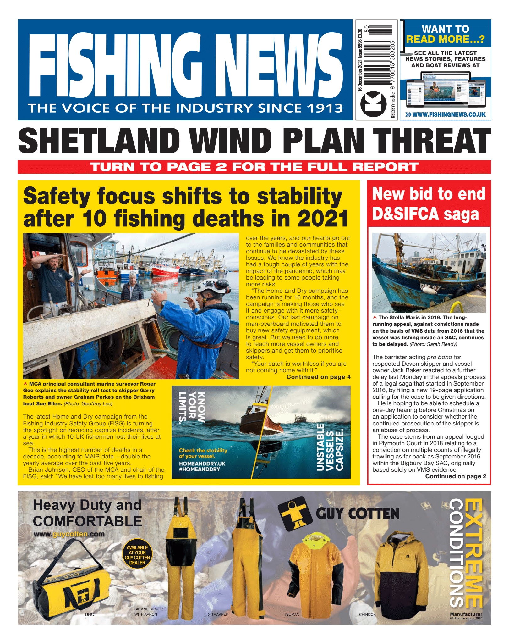 Fishing News Weekly 16 December 2021