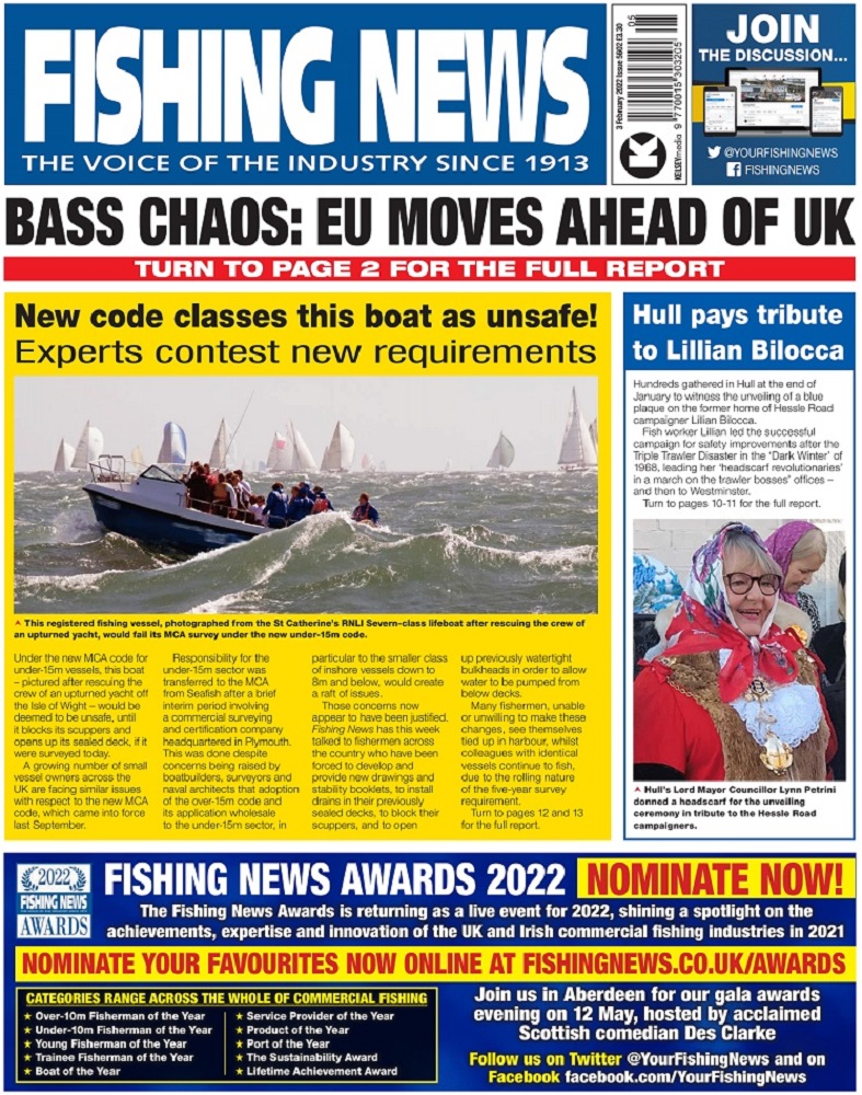 Fishing News Weekly 3 February 2022