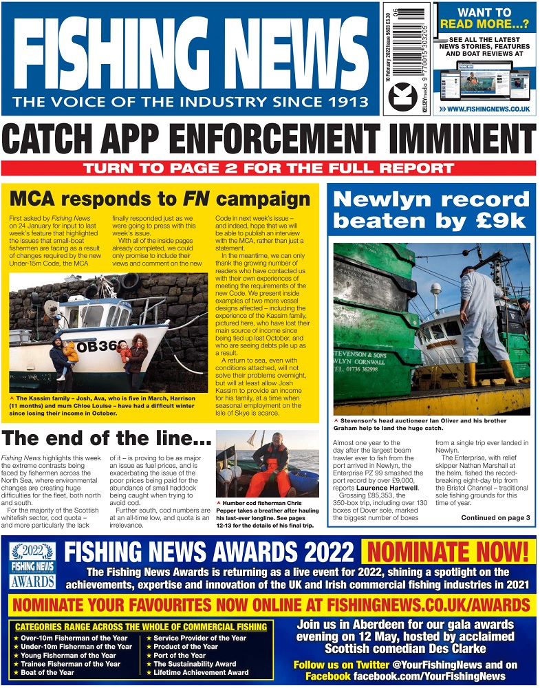 Fishing News Weekly 10 February 2022