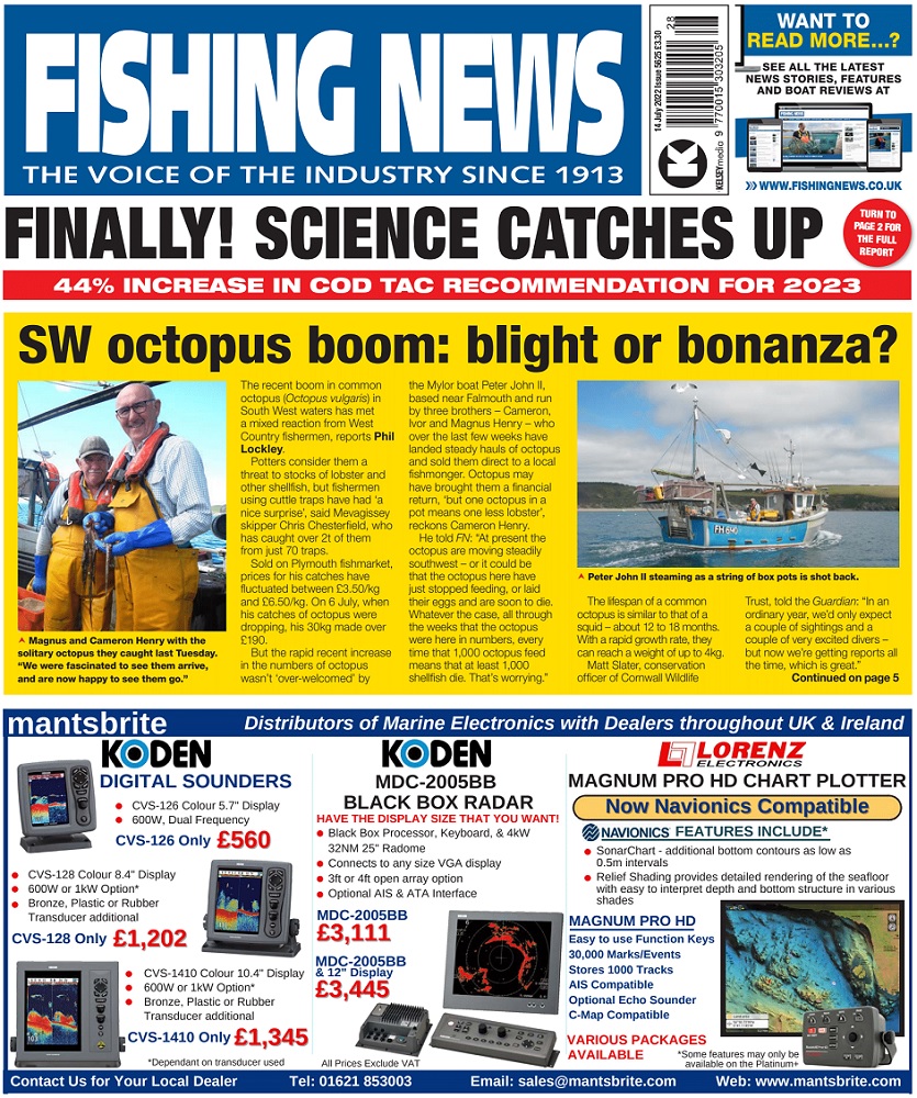 Fishing News Weekly 14 July 2022