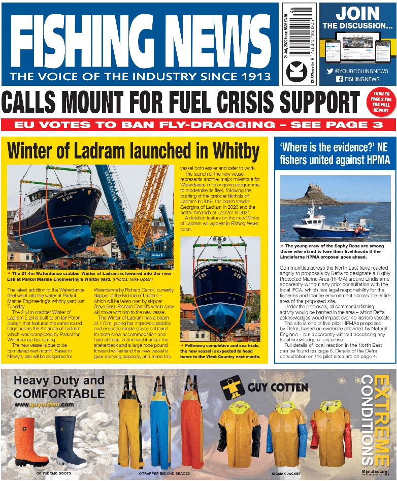 Fishing News Weekly 21 July 2022
