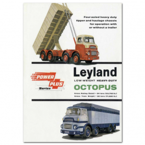 Lorry Poster #7 - Leyland Octopus