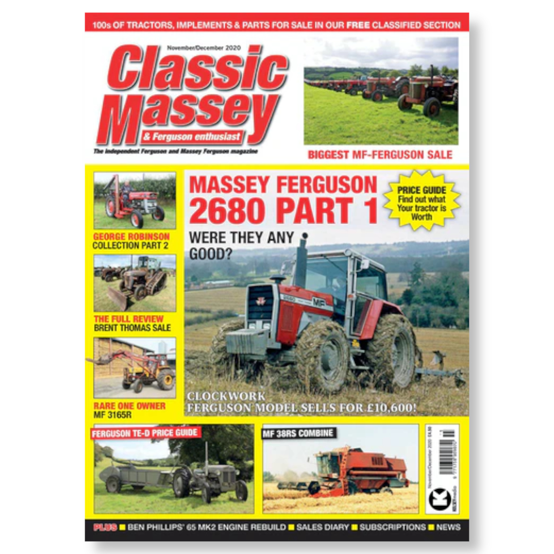 Classic Massey & Ferguson Enthusiast November/December 2020